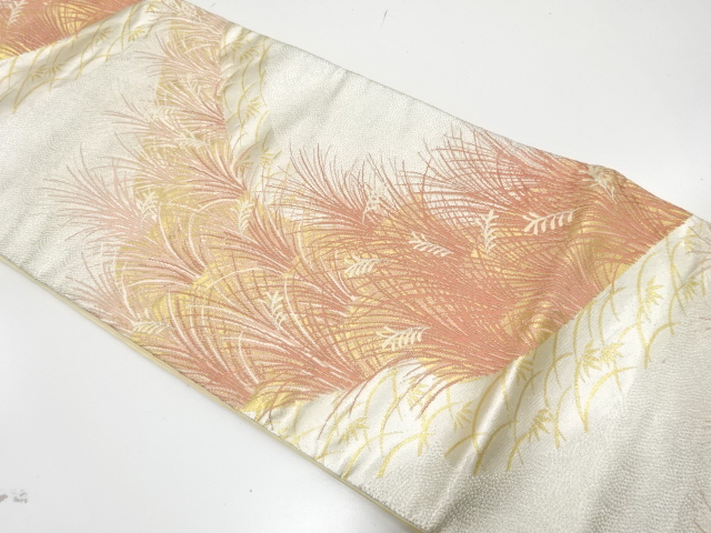 JAPANESE FUKURO OBI / WOVEN PLANTS